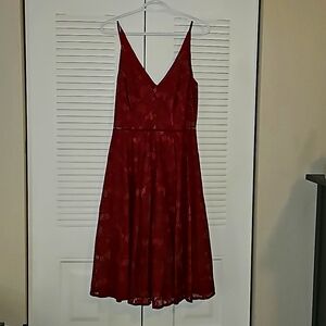 Lulus knee length lace cocktail dress